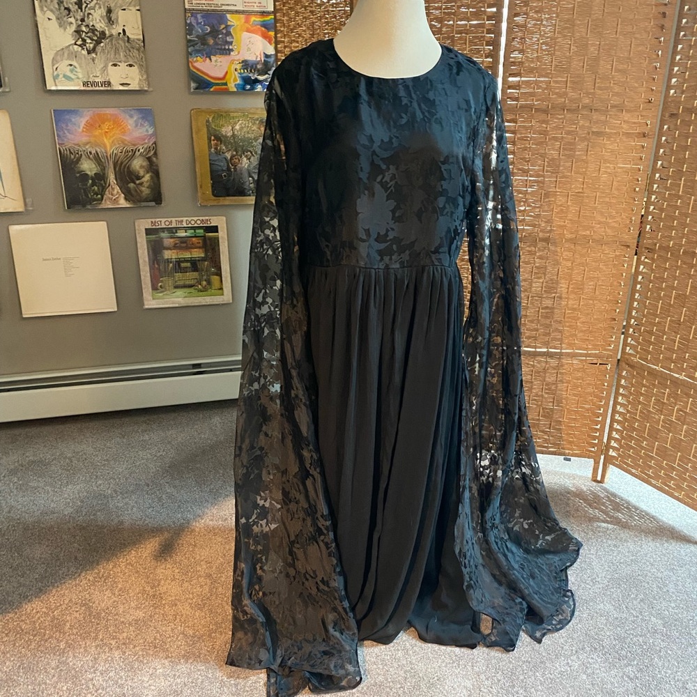 SHEIN black statement dress